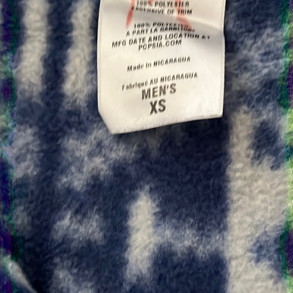 Patagonia Synchilla® Snap-T® Pullover Fischer: Classic Navy Mens size XS - Picture 10 of 15